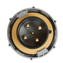 Plugue Industrial 4 Pinos 3P+T 63A 500V Cz/Pt/Bg Tempra 555532 Cemar Legrand