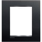 Placa Embutida 3 Postos 4X2" Preto 3Pos Refinatto 13803805 WEG