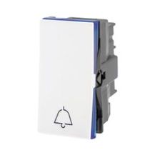 Módulo Interruptor Pulsador Camp Embutir 250V 2A Branco  611002BC Pial Plus+