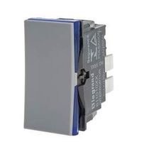 Módulo Interruptor 1 Paral Embutir 250V 10A Cinza Ba Plus+ 611011CZ Pial Legrand