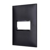 Placa 1 Posto 4X2" Preto Plus+ 618501PT Pial Legrand