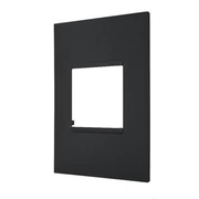 Placa 2 Postos 4X2" Preto Plus+ 618502PT Pial Legrand
