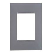 Placa 3 Postos 4X2" Cinza Plus+ 618503CZ Pial Legrand
