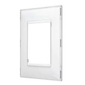 Placa 3 Postos 4X2" Kristall Plus+ 618503KR Pial Legrand