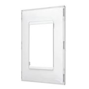 Placa 3 Postos 4X2" Kristall Plus+ 618503KR Pial Legrand