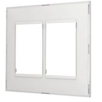 Placa 3+3 Postos 4X4" Kristall Plus+ 618516KR Pial Legrand