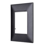Placa 3 Postos 4X2" Preto Onix Plus+ 618503PO Pial Legrand