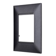 Placa 3 Postos 4X2" Preto Onix Plus+ 618503PO Pial Legrand