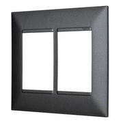 Placa 3+3 Postos 4X4" Preto Onix Plus+ 618516PO Pial Legrand