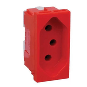 Módulo Tomada 1 Módulo Vm 2P+T 20A 250V Zeffia 680161VM Pial Legrand