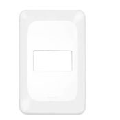 Placa 1 Posto 4X2" Branco LGP21 Pial Legrand