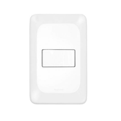 Interruptor Embutir 1 Paral 2P Branco 250V 10A Com Placa 4X2" Branco LGX020 Pial Legrand