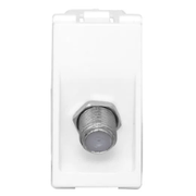 Módulo Tomada Encaixe 1 Módulo Branco Aplicacao Antena Tv Tipo F LG060 Pial Legrand