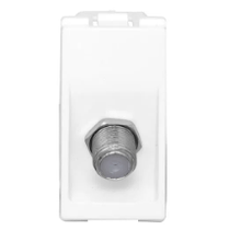 Módulo Tomada Encaixe 1 Módulo Branco Aplicacao Antena Tv Tipo F LG060 Pial Legrand