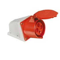 Tomada Sobrepor Fêmea 4P 32A Bc/Lj 9H Com Tamp 32P4H9E57 WEG