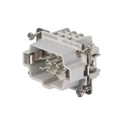 Porta Contato Macho 6P 24A  HDCHE6MS Weidmuller Conexel