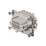 Porta Contato Femea 6P 24A HDCHE6FS Weidmuller Conexel