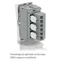 Módulo Interruptor 1 Simp Embutir 1P 250V 10A Branco Pialplus 611010 Pial Legrand