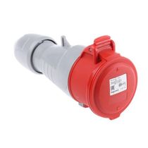 Tomada Acoplado Fêmea 3P+N+T 16A 415V Vermelho 6H Ip44 555109 Cemar Legrand