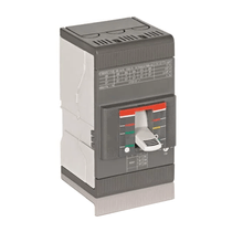 Disjuntor Caixa Moldada Tripolar Térmico Ajustável/Magnético Fixo 380/415VCA 63A 36KA Tmax 1Sda067414R1 Abb