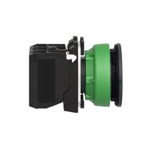 Botao Iluminado Redondo Fac Azul 30mm 24Vca/Cc Led 1NA+1NF Impulso Xb5Fw36* XB5FW36B5 Schneider