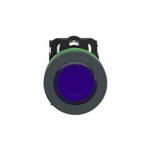 Botao Iluminado Redondo Fac Azul 30mm 24Vca/Cc Led 1NA+1NF Impulso Xb5Fw36* XB5FW36B5 Schneider