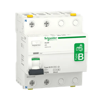 Interruptor Dr 2P 250Vac 16A 30Ma A9Z51216 - Schneider