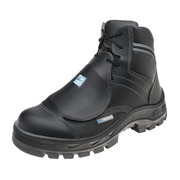 Botina Couro Cadarço Bico Composite PAP Preto 50B29MEXCPAP Tamanho 43 CA 47069 Marluvas