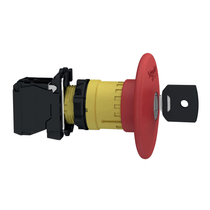 Botão de paragem de emergência XB5AS9442 Schneider