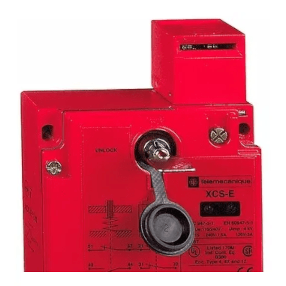 Chave Fim Curso Metálico Alumínio Segurança 2NA+1NF Schneider