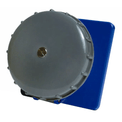 Tomada Industrial Não Metálica Embutir Femea 2 Polos + Terra 16a 220-240v  Azul S3046W Steck - Esquerdo