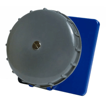 Tomada Industrial Não Metálica Embutir Fêmea 2 Polos + Terra 16a 220-240v Azul S3046W Steck