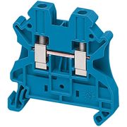 Conector Passagem Plas Az 30A 4Mm2 Paraf NSYTRV42BL - Schneider