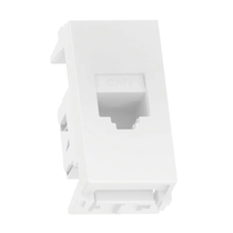 Tomada Telefone Embutir Rj45 6E 1Módulo Branco S/Plac Refinatto 13799588 WEG