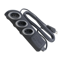 Extensão Elétrica Regua 250V 10A Fem 3X 2P+T Gr 5M DN1715 Daneva Legrand