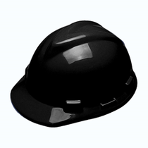 Capacete Aba Frontal Preta Simples Sem Jugular V-Gard 311825 Msa