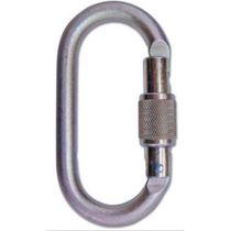 Mosquetao Oval Ac Trava Rosc 23 Kn 218544 - Msa