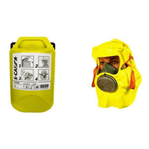 Capuz Fuga Pvc Am C/Vis Transp 10064645 - Msa