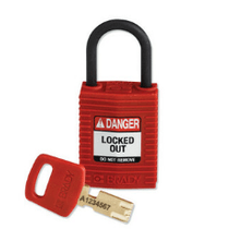 Cadeado Corp Ny Vm Seg Dif CPTRED25PLKD - Brady