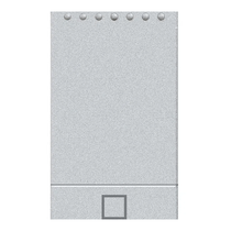 Tampa Interruptor 1 Módulo Interrup Tom Predial SNT4915AN Pial Legrand