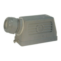 Carcaça Tomada Multipolar Tampa Plástica Plugue 2 Rebites 24 Polos SCPL2R24 Steck