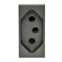 Módulo Tomada Cinza 2P+T 20A Arteor 592632 Pial Legrand