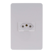 Tomada Branco 2P+T 20A 250V Branco 13330057 WEG
