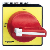 Chave Seccionadora Tripolar Parada Emergência 25A 690VCA Manopla Vermelha Tesys Vario VCF0 Schneider