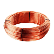 Cabo Cobre Nu Classe 2A ABNT NBR 524 Fios 25mm 95 Santa Luiza