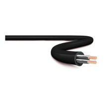Cabo Controle 500V 70 Graus Celsius PVC/A C/Blind 2X1mm Preto 101CMPVCAST102CL5B1FRPT Belden Poliron