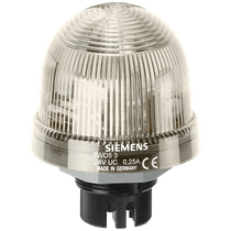 Sinalizador Luminoso Cont Led Incolor 12 A 230 Vca/Vcc 8WD53001AE Siemens