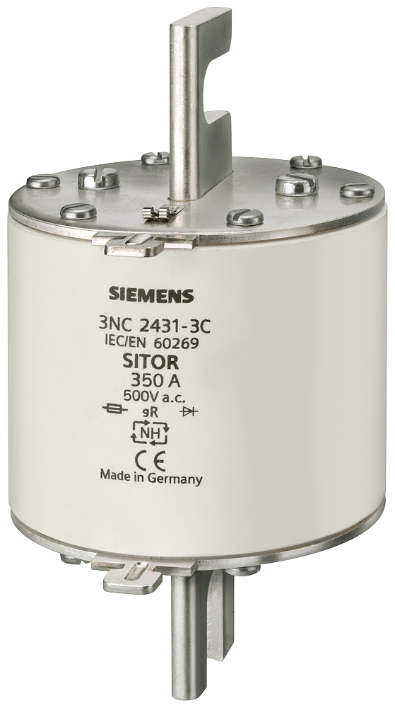 Fusivel NH 3 U/R 690V 500A 3NC84343C Siemens - Dimensional