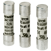 Fusivel Cartucho 14X51mm 660/700V 10A 3NC1410 Siemens