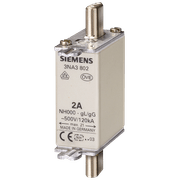 Fusível NH 000 500Vac 6A 120Ka 3NA3801 Siemens